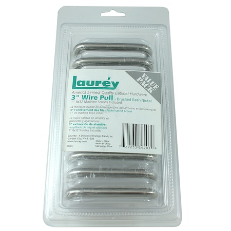 Laurey 96mm Steel Wire Pull, 5 pc Value Pack (34239) 39901